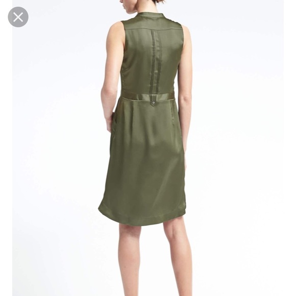 ❤️Banana Republic Pintuck Utility Dress - Picture 1 of 5